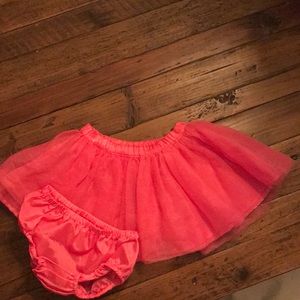 Toddler girls tutu and bloomer set